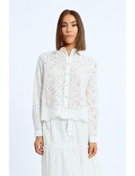 English embroidery blouse