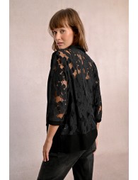 Embroidered cardigan