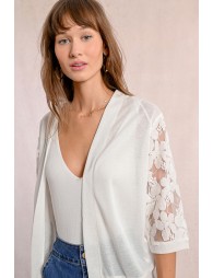 Cardigan brodé