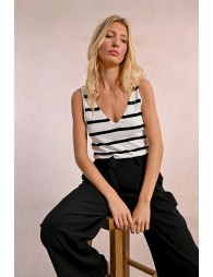 Striped tank top