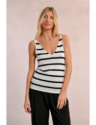 Striped tank top