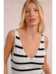 Striped tank top