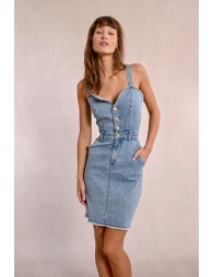 Robe en jean