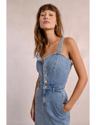 Robe en jean