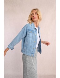 Veste oversize en jean