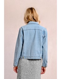 Oversized denim jacket