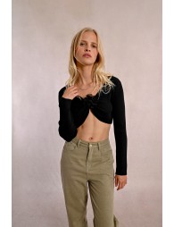 Floral cropped bolero