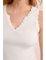 Mesh tank top