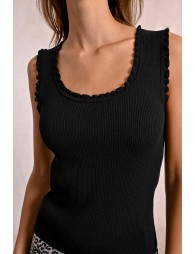 Ribbed tank top