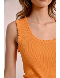 Ribbed tank top