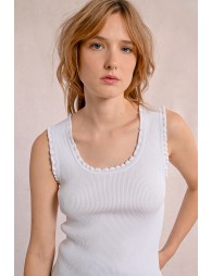 Ribbed tank top