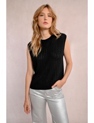 Sleeveless sweater