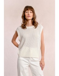 Sleeveless sweater