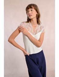 T-shirt en transparence