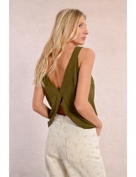 Backless top