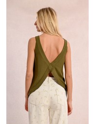 Backless top