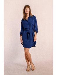 Robe chemisier courte nouable