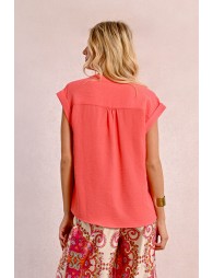 Flowy blouse top