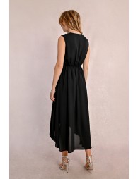 Semi-sheer long dress