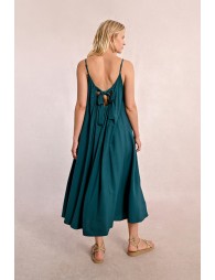 Long dress with straps