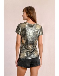 Metallic T-shirt