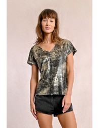 Metallic T-shirt