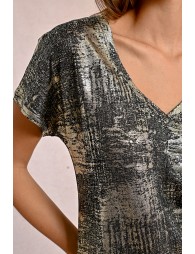 Metallic T-shirt