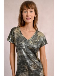 Metallic T-shirt