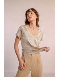 Metallic T-shirt