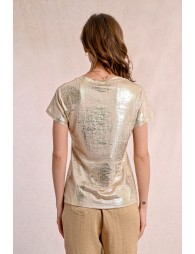 Metallic T-shirt