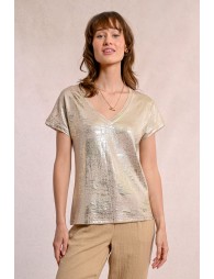 Metallic T-shirt