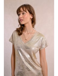 Metallic T-shirt