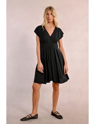 Short pleated dress