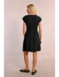 Short pleated dress