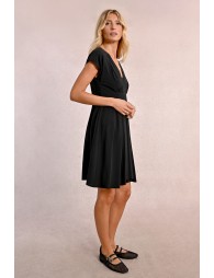 Short pleated dress