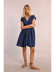 Short pleated dress