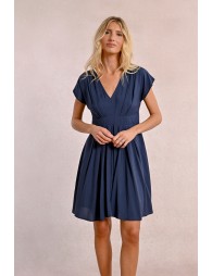 Short pleated dress