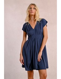 Short pleated dress