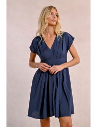 Short pleated dress