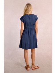 Short pleated dress