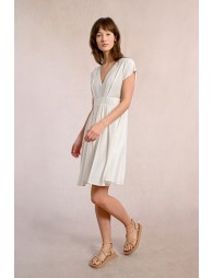 Short pleated dress