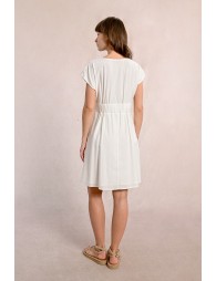 Short pleated dress