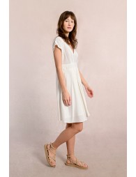 Short pleated dress