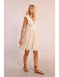 Short pleated dress