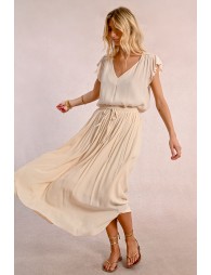 Pleated skirt