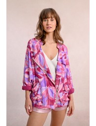 Oversized double-breasted jacket