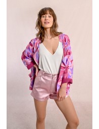 Chaqueta de manga larga con estampado