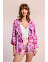 Oversized double-breasted jacket