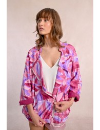 Chaqueta de manga larga con estampado