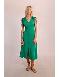 Flowy mid-length dress